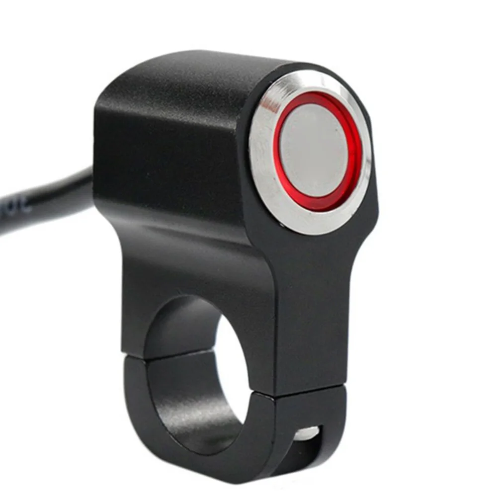 

Aluminum Alloy Push Button Switch Professional Press Accessories Handlebar