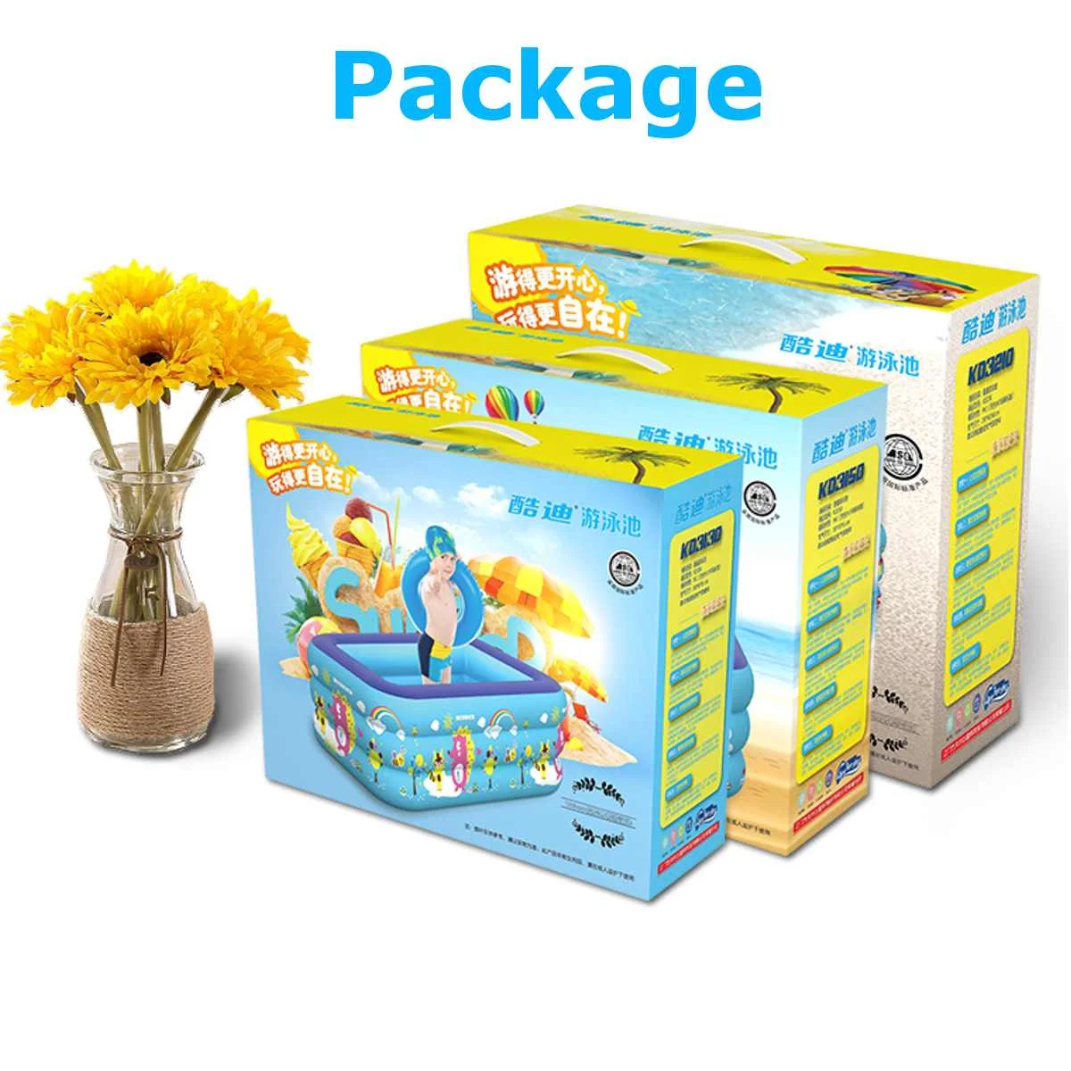 

Inflatable swimming pool baby adult home paddling pool thickened wear-resistant marine ball inflatable swimming pool