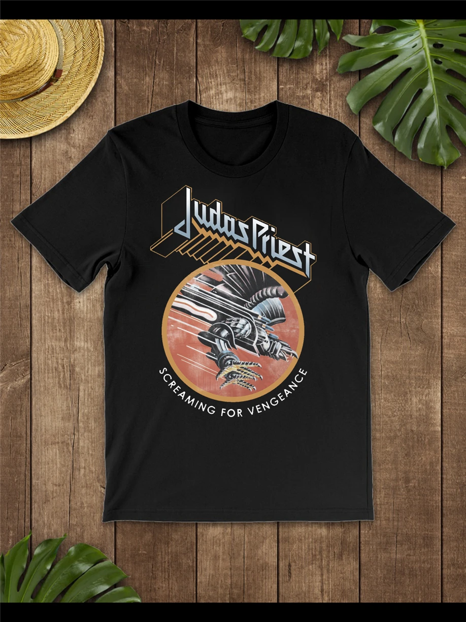 Judas Priest warring For Vengeance футболка черно-темно-синяя для мужчин-женщин-молодежная