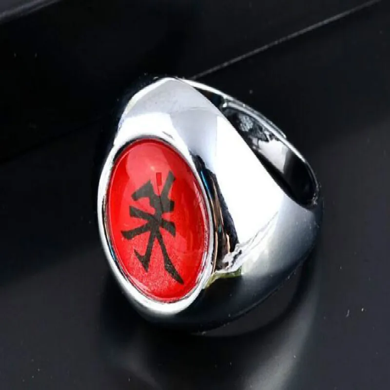 

1PC Japan Anime Figure Naruto Rings Cosplay NARUTO Akatsuki Member's Ring Naruto Keychain Itachi Zhu Ring Akatsuki Rings Model