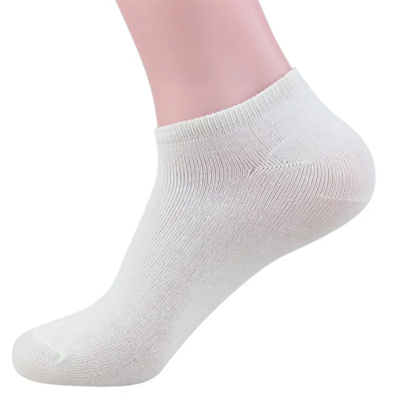 

Fashion Casual Socks Men No Show Socks Polyester Outdoor Sports Elastic Socks Small Foot Heel Protection Boat Socks