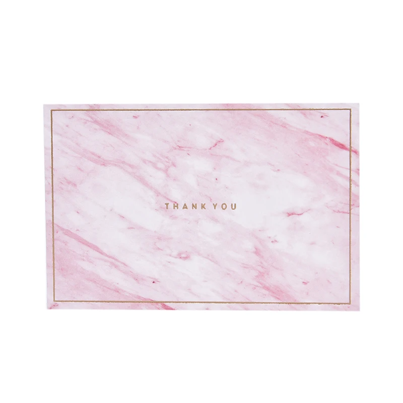 10 шт. мини штамповочная карта Мраморная простая креативная открытка свадебные