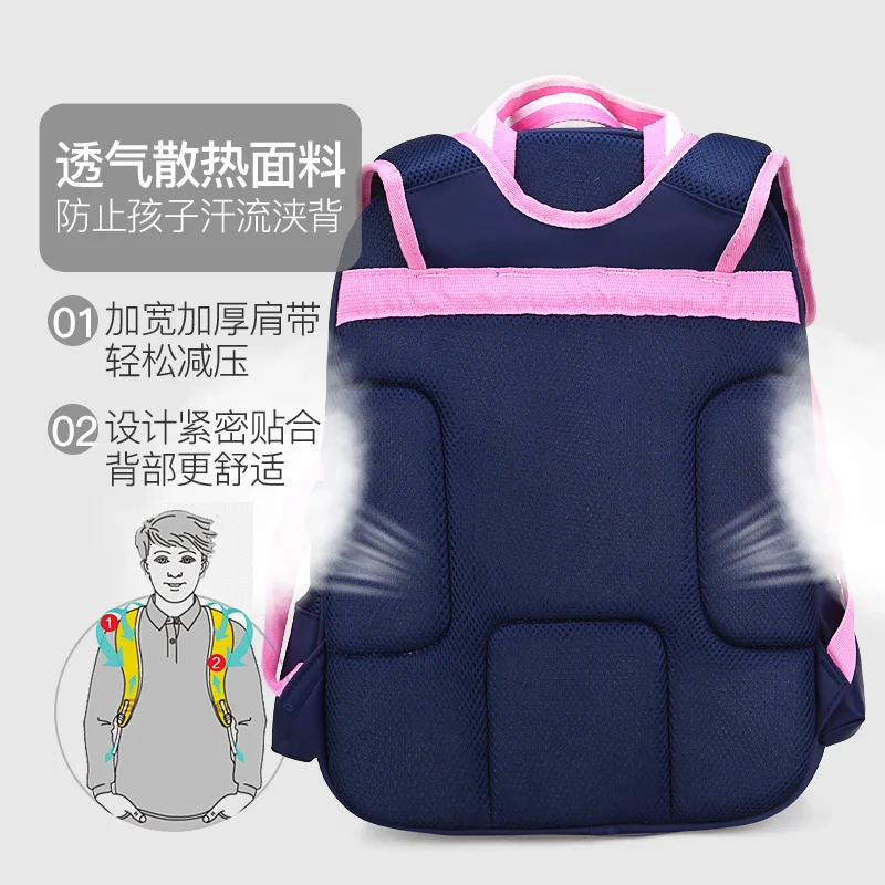 2023 children school bags Girls Kids Backpack Waterproof primary school backpack kids Satchel prinecss schoolbag sac enfant