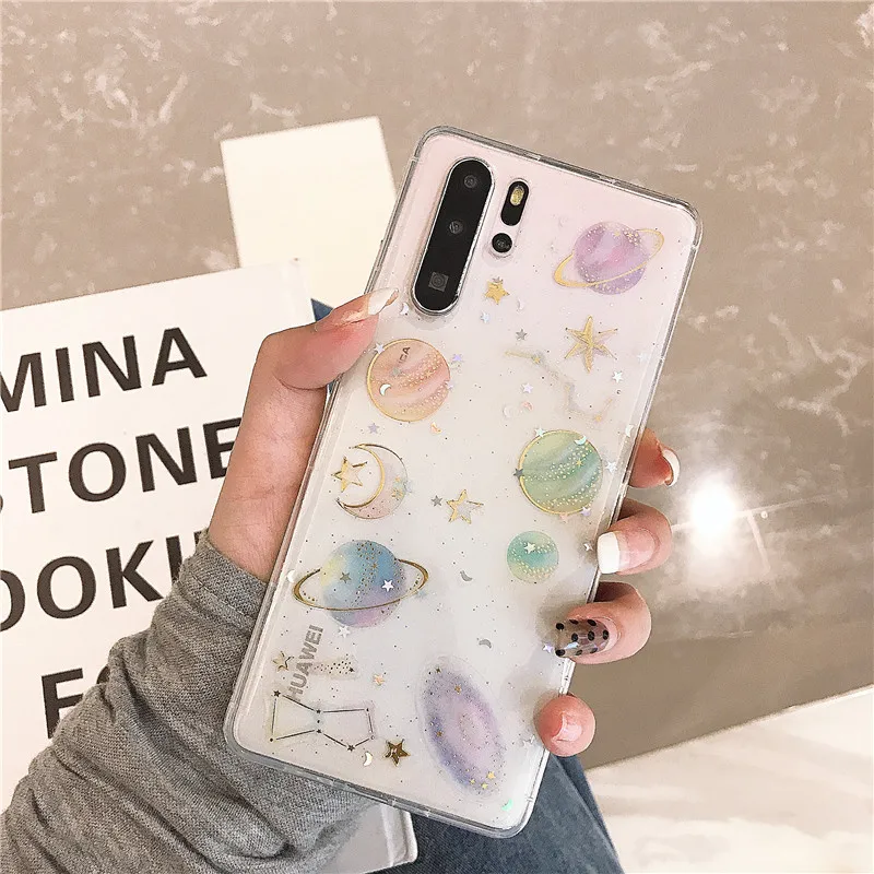 Силиконовый чехол для Huawei P30 Pro P20 P10 Mate 20 lite Honor 9 10 8X V20 Y6 Y9 P Smart Plus|Бамперы| |
