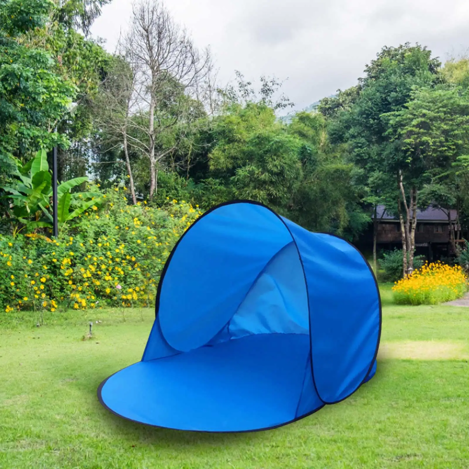 

1 Person Beach Tent Pop-up Tent Summer Sea Sun Shelters Garden Outdoor Camping Water-resistant Tents Accessories