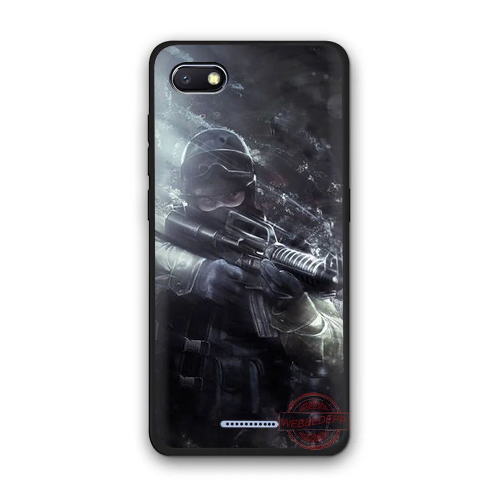 WEBBEDEPP Counter-Strike CS TPU Phone Case for Redmi Note 6Pro 7Pro 4A 4X 5 5A 6A 8A 7 S2 note 8 |