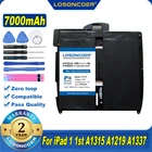 Аккумулятор A1315 7000 мАч для планшета Apple iPad 1 1-го поколения A1315 A1219 A1337 616-0448 616-0478 969TA028H для iPad1 аккумулятор