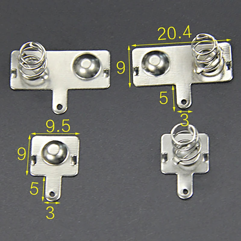 Контактная пружинная клемма ААА для батарей дистанционного управления