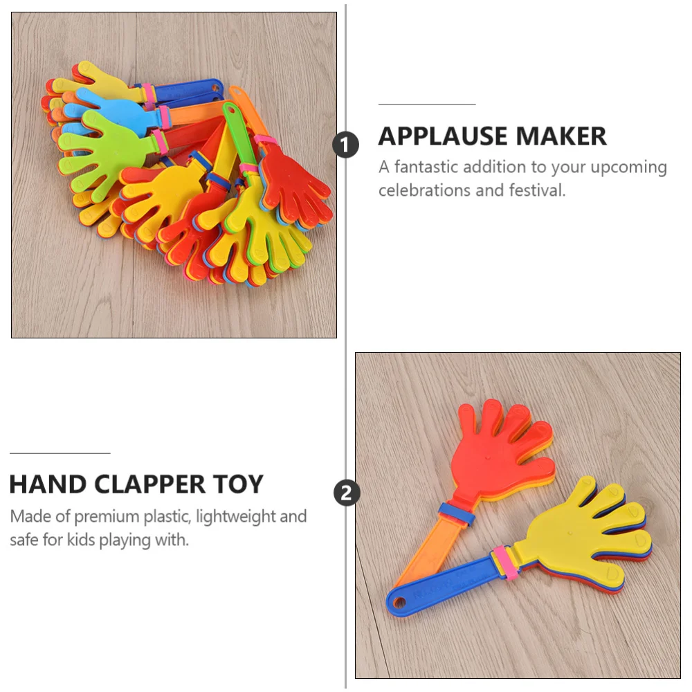 

24pcs Hand Clappers Clapping Device Clapping Hands Party Accessories