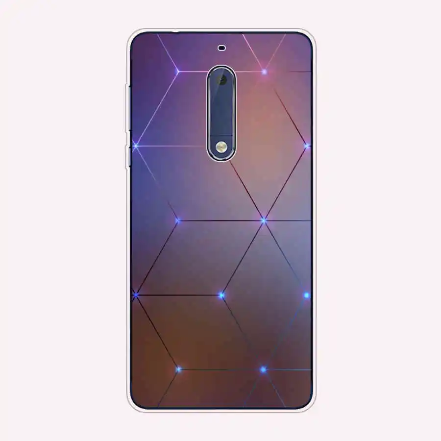 Чехол 5 2 дюйма для Nokia мягкий силиконовый чехол из ТПУ телефона Nokia5 Global Dual TA-1024 TA-1053