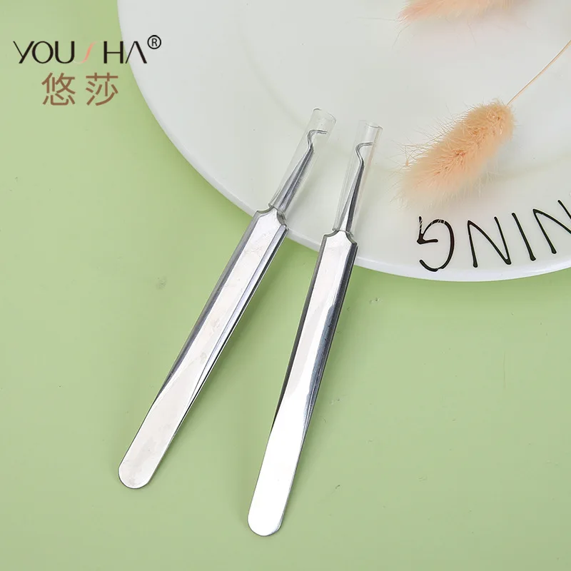 Зажим для удаления угрей из нержавеющей стали пинцет mei rong jia инструмент красоты