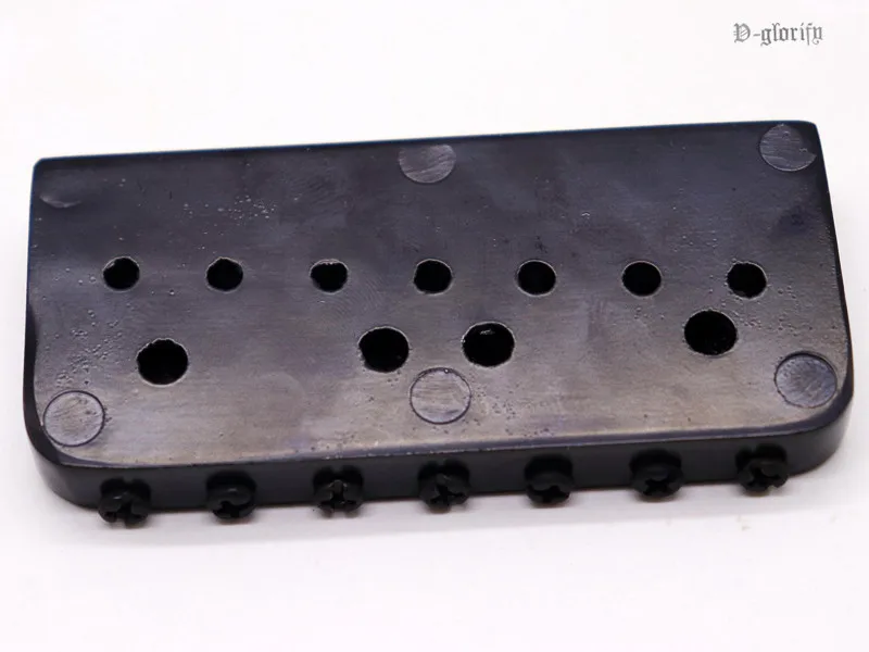 

7 string Zinc saddle electric guitar saddle black string spacing is 10.5mm