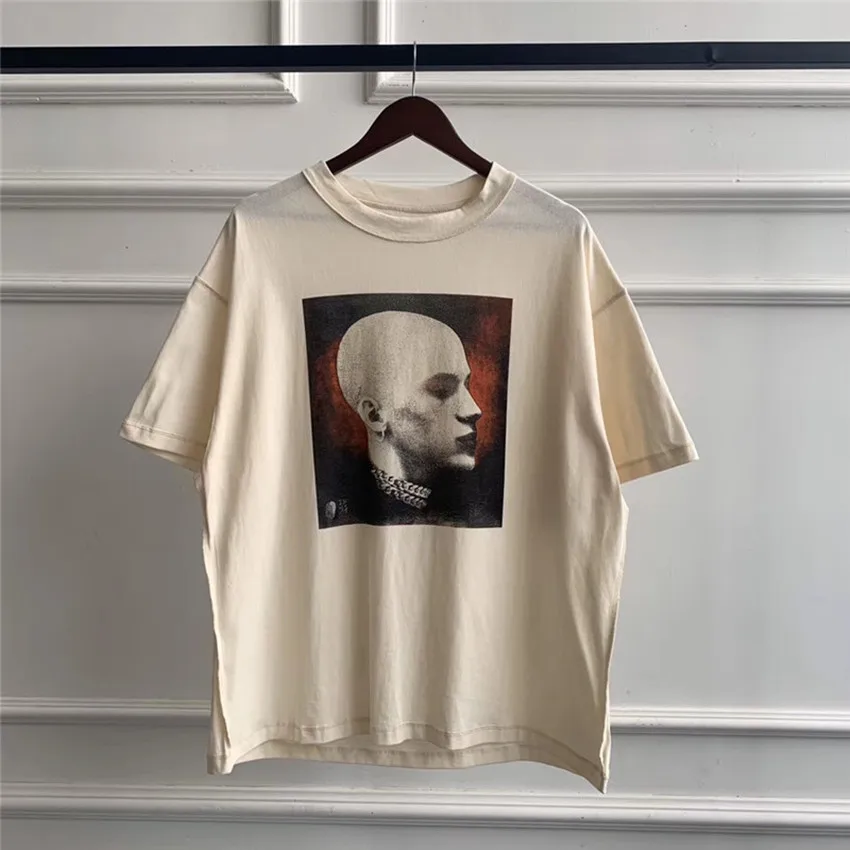 Мужская и женская футболка свободного покроя красного цвета | одежда