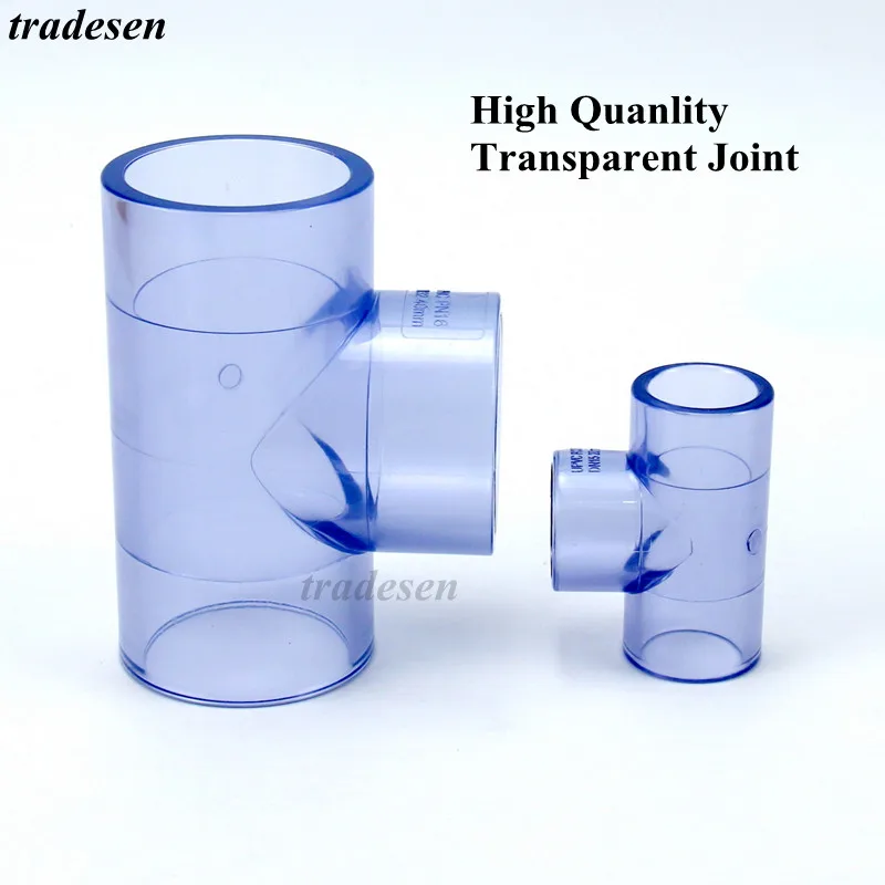 1 шт. внутренний 20 63 мм прозрачный соединитель для аквариума DIY Инструменты полива