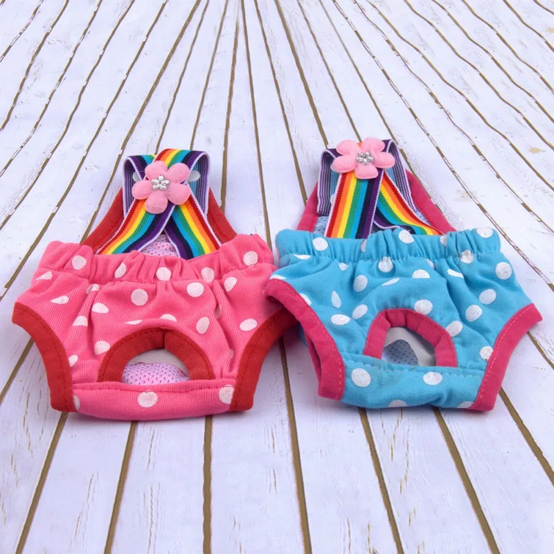 Одежда для домашних животных собак физиологические трусы с задним ремнем