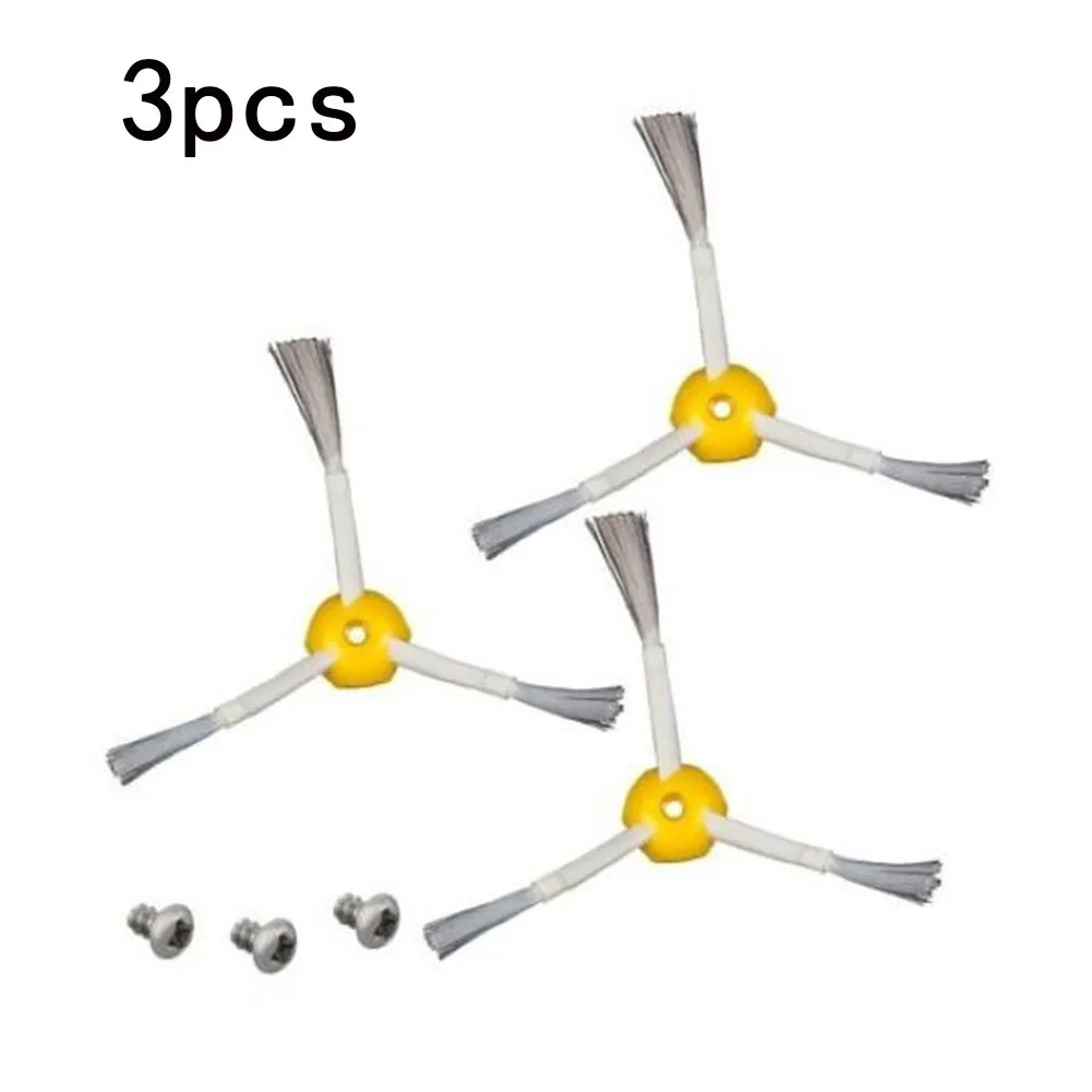 

3-piece Set Side Brushes To All For IRobot Roomba 500/600/700 Series And Screws Vacuum Cleaner Dust Cleaner Dirt Remover