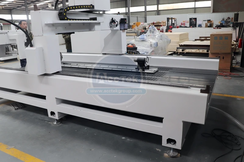 Acctek 4 осевой автоматический инструмент changer линейного типа atc 3d Дерево cnc