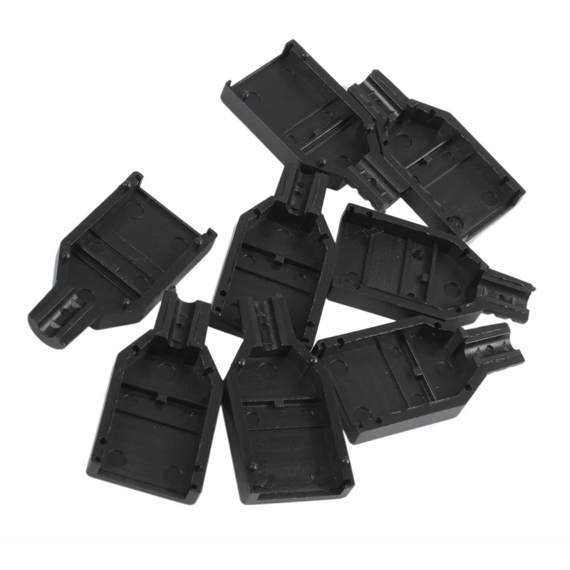 Черный пластиковый цветной дизайн USB 2 0 разъем адаптер 4 шт.|Вилки с розеткой| |