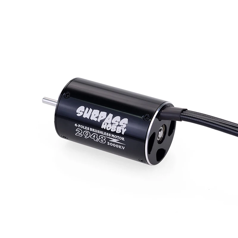 SURPASS HOBBY 2948 3000KV 3450KV бесщеточный водонепроницаемый мотор 3,175 мм 4 полюса для 600-800 мм RC лодка запасные части