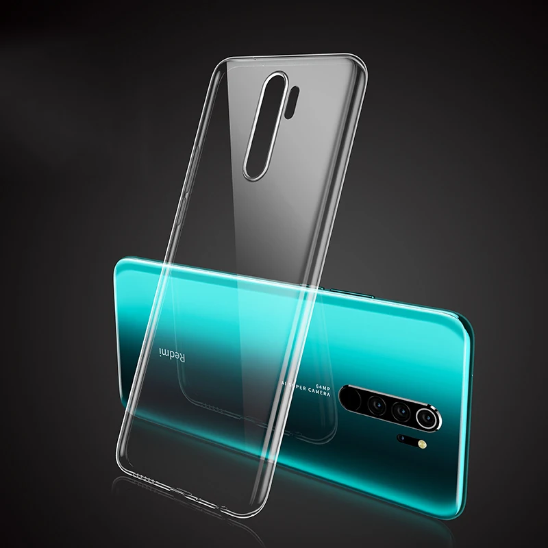 Чехол MCMEME для Xiaomi Redmi Note 8 Pro прозрачный ТПУ мягкий чехол 8|Специальные чехлы| |