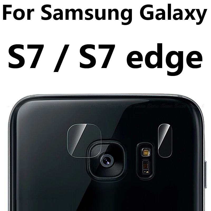 Задняя Защитная пленка для объектива камеры из закаленного стекла для samsung Galaxy S10 5G S10e S9 S8 Plus S7 edge Note 10 9 8 - Цвет: For S7 or S7 edge
