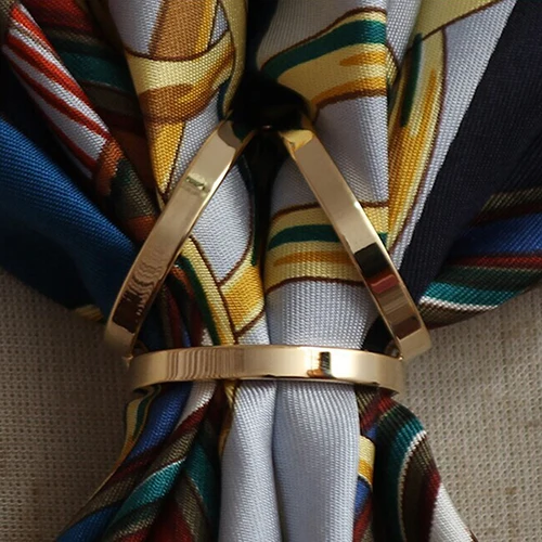 Застежка для шарфа из розового золота слайд-украшения | Украшения и аксессуары