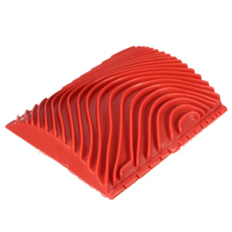 

2pcs Imitation Wood Grain Pattern Wall Texture Art DIY Brush Painting Tool Rubber Wood Grain Painting Tool Home Decoration