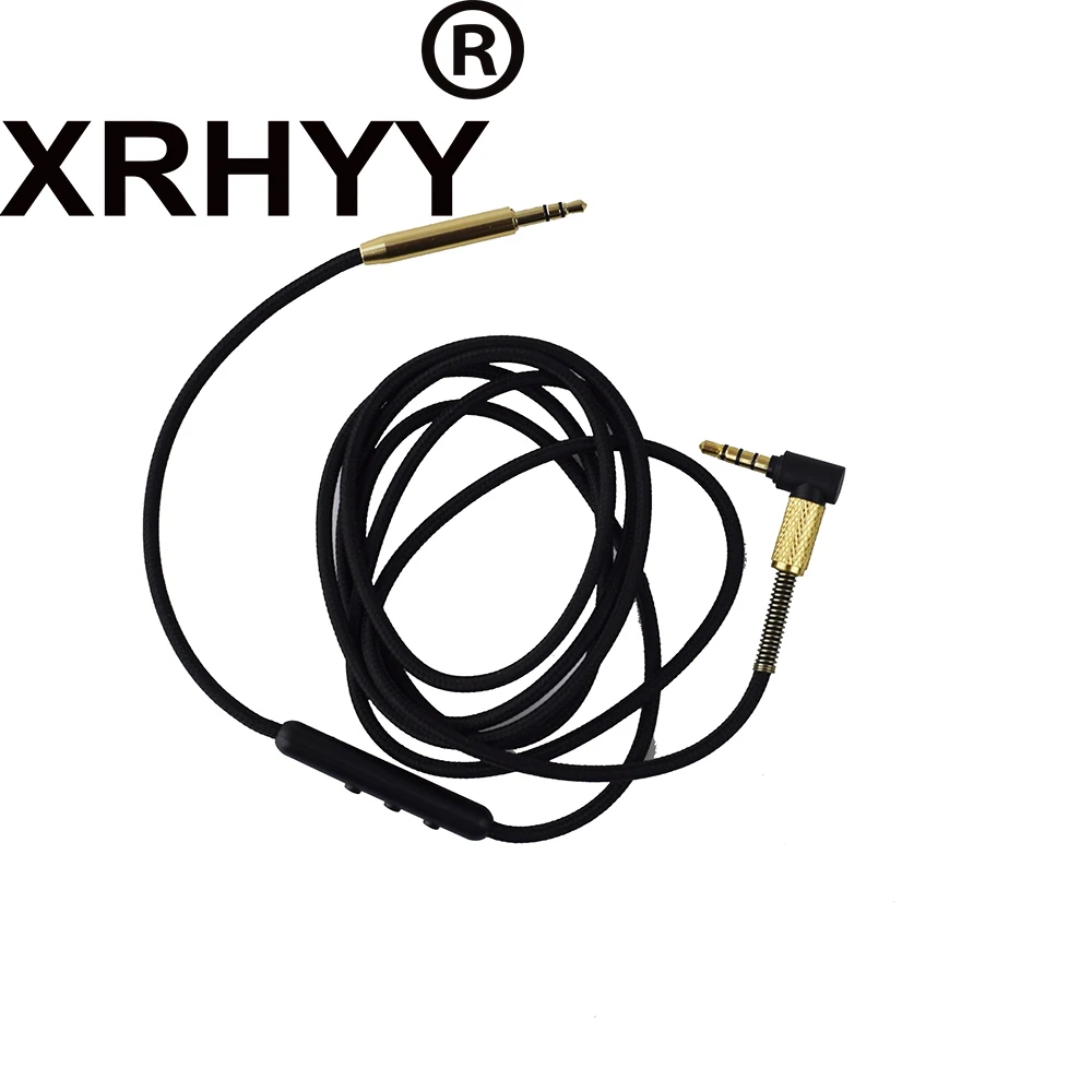 Сменный кабель XRHYY с микрофоном для наушников Bang & Olufsen B O H7 H8 H6 H9 Denon MM400 MSR7 SR5 studio2.0
