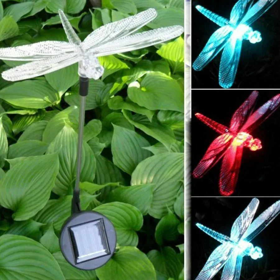 Светильник на солнечной энергии с RGB подсветкой водонепроницаемый|Светодиодные