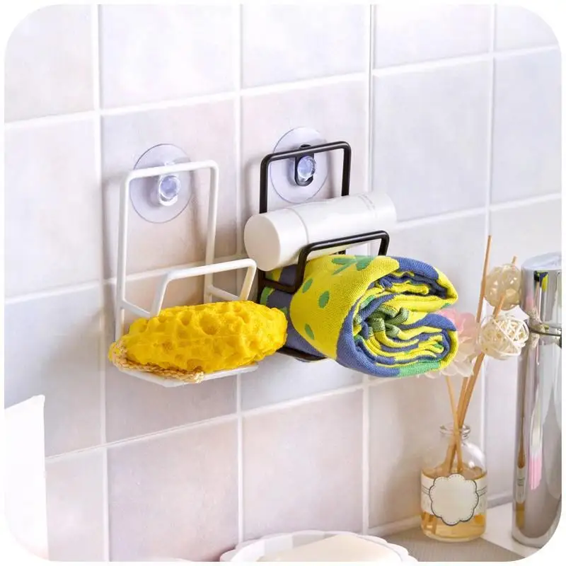 1 шт. держатель для губки из нержавеющей стали|Полки и держатели| |