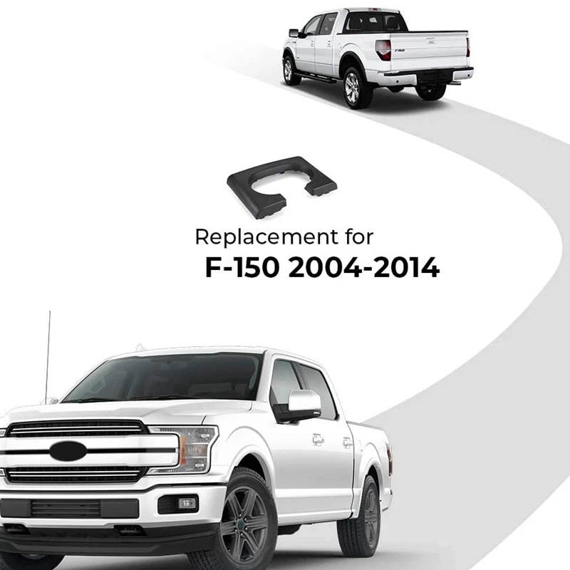 

Center Console Cup Holder Replacement Pad Black Compatible for Ford F-150 2004-2014