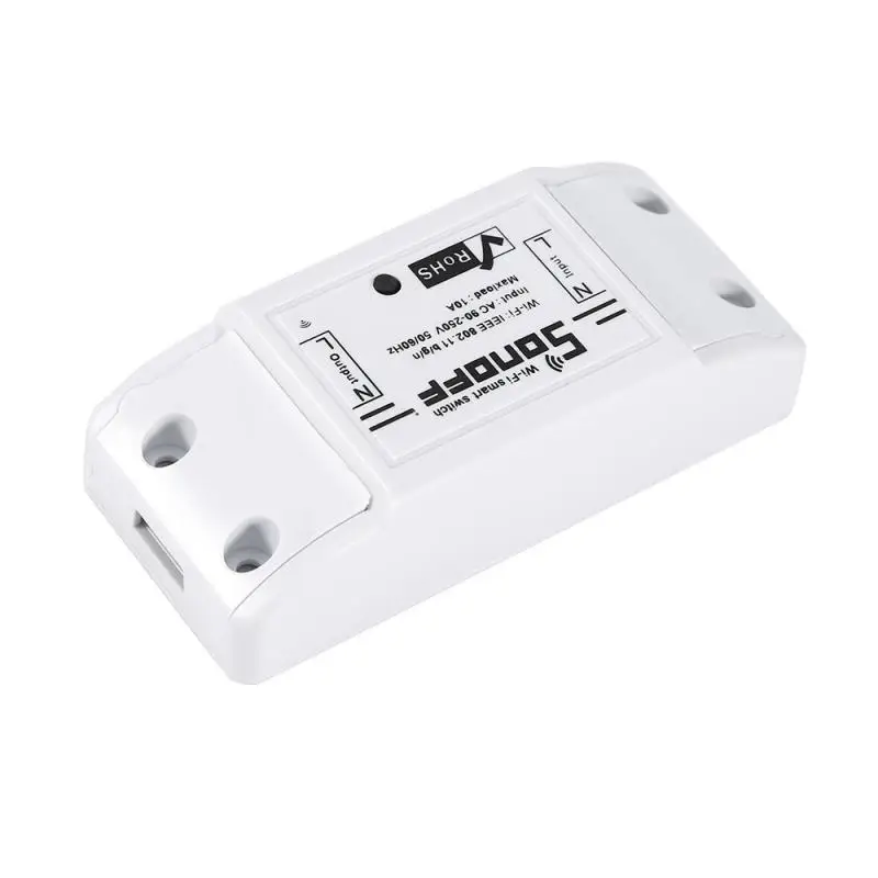 Умный Wi Fi переключатель Sonoff умный беспроводной дистанционный DIY светильник