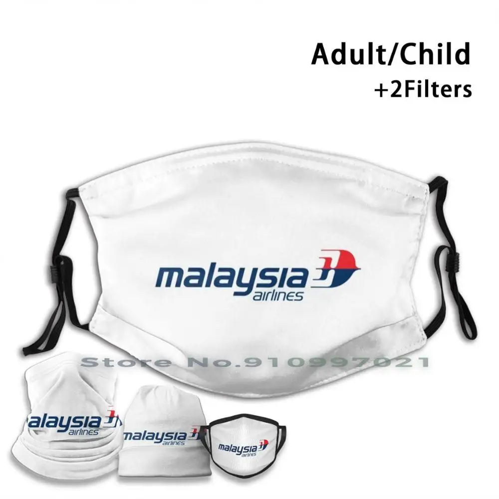 Многоразовая моющаяся маска для лица с фильтрами детей и взрослых|Мужские