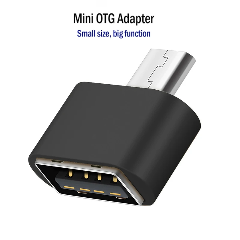

Mini OTG Cable USB OTG Adapter For Android Tablet PC Micro USB To USB Converter USB 2.0 Female To Micro USB Male Data Adapter