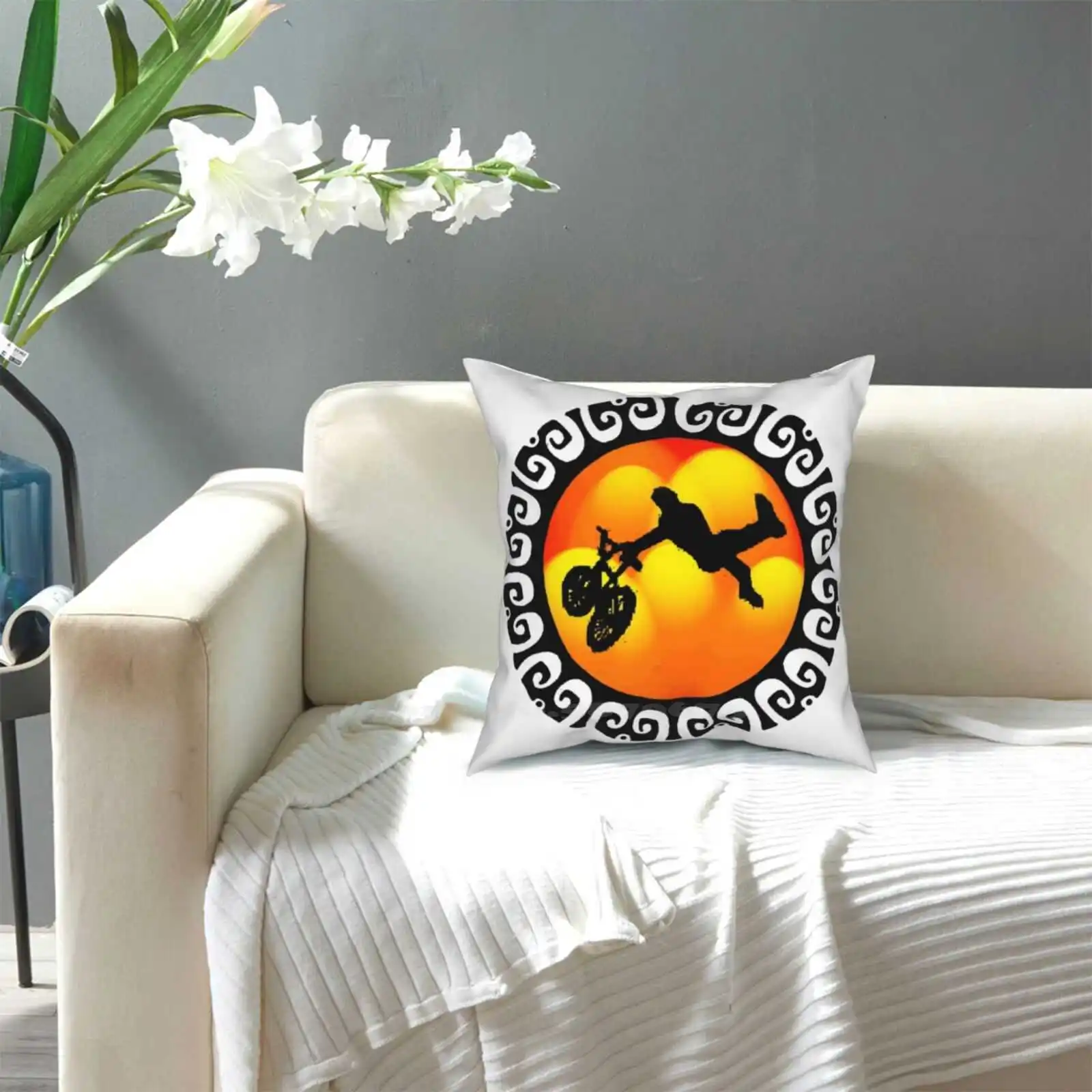 Чехол с подушками для трюков украшение спальни дома Bmx горного велосипеда