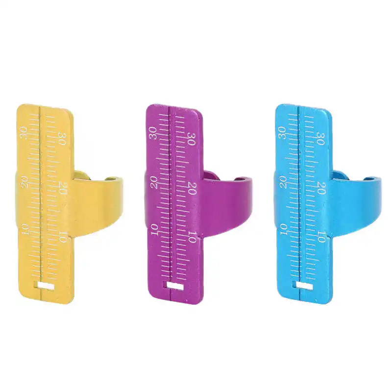 Эндододонтический измерительный прибор рулетка для пальцев из алюминиевого