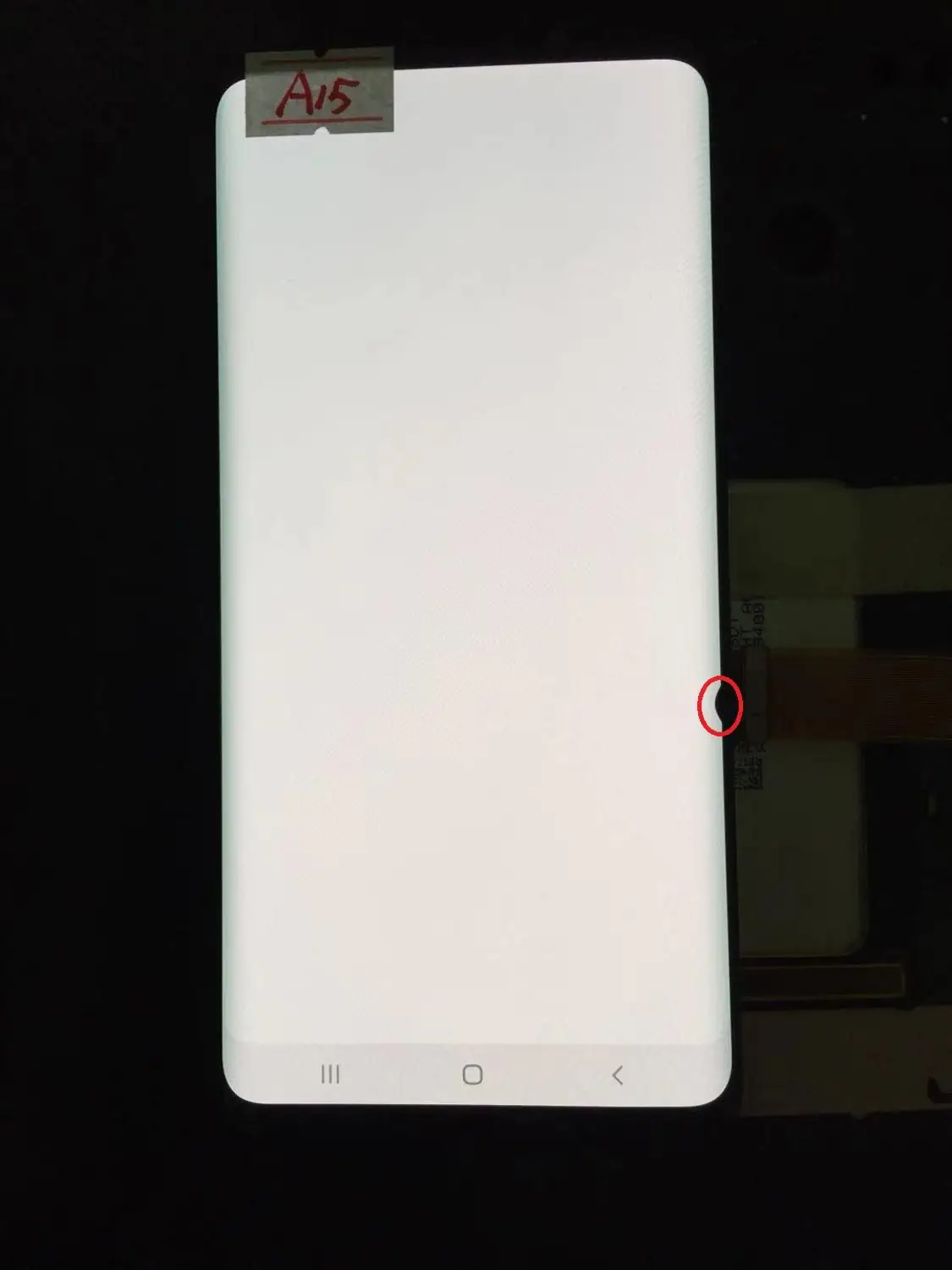 NO.A15 AMOLED Замена для SAMSUNG Galaxy S9 PLUS ЖК сенсорный экран дигитайзер без рамки G965 дисплей - Цвет: NO.A15