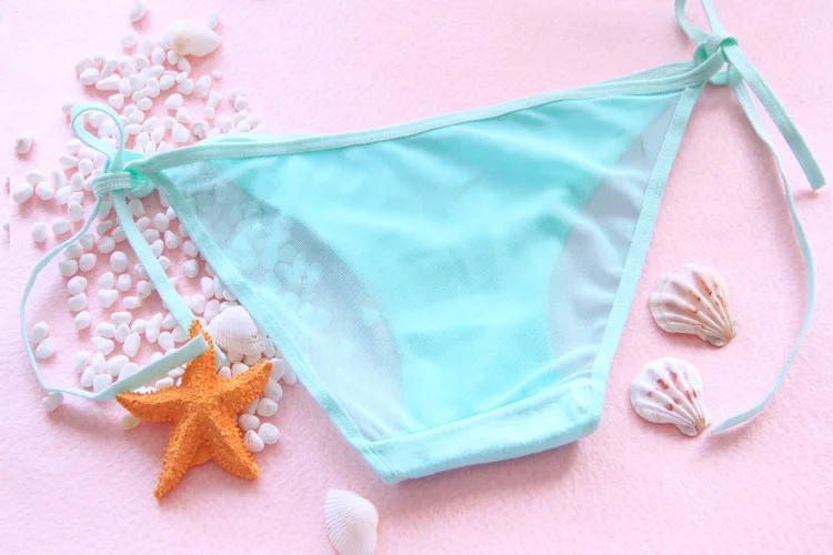 Трусы женские кружевные хлопок с заниженной талией | Женская одежда