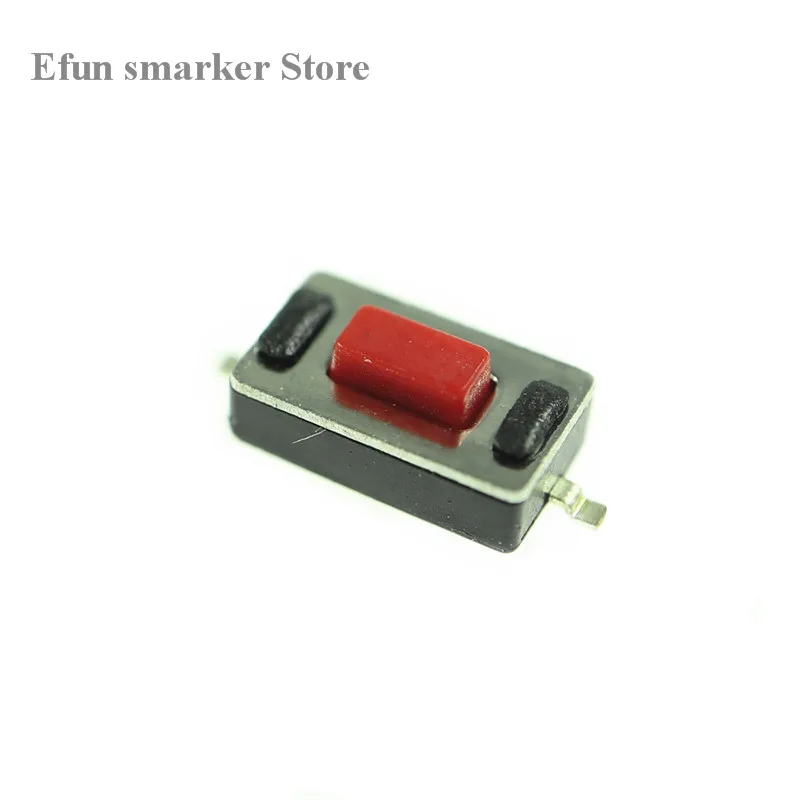 100 шт. Новый Тип 3*6*2 5 мм H 3x6x2 5mm SMD Красная белая кнопка переключатель