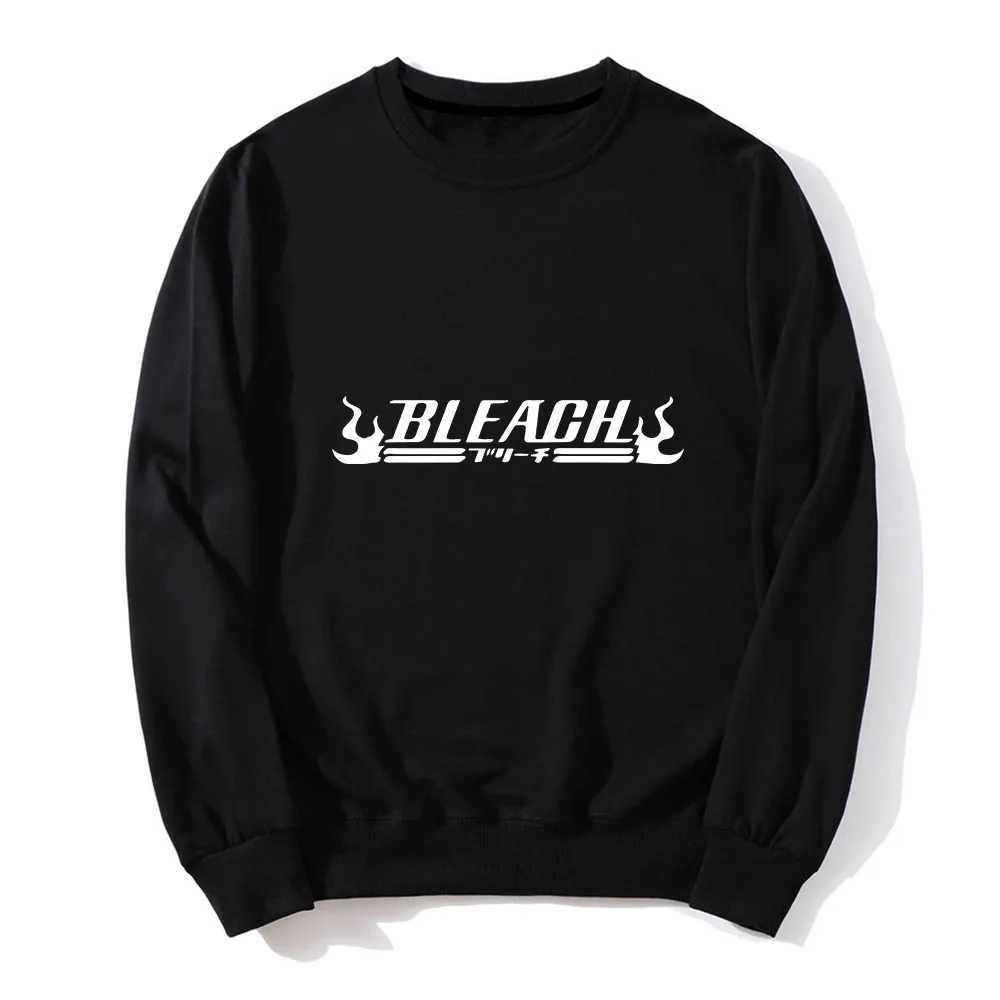 BLEACH Kurosaki ichigo Cotton Hoodie pullover Inoue Orihime Noctilucent O Neck Casual | Мужская одежда