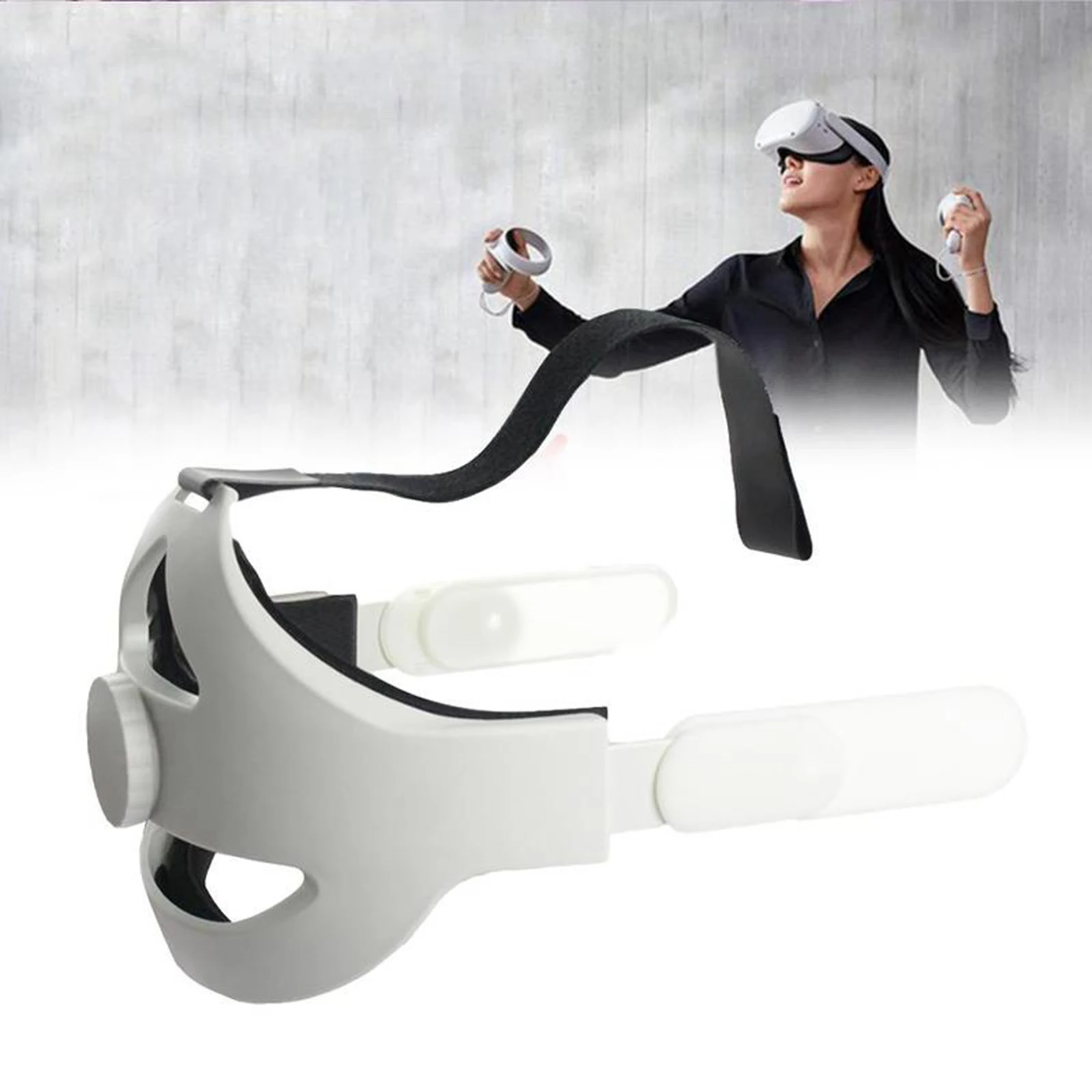 

Регулируемый ремешок для головы Quest 2, ремешок VR Elite для улучшения комфорта, уменьшения давления головы, аксессуары виртуальной реальности
