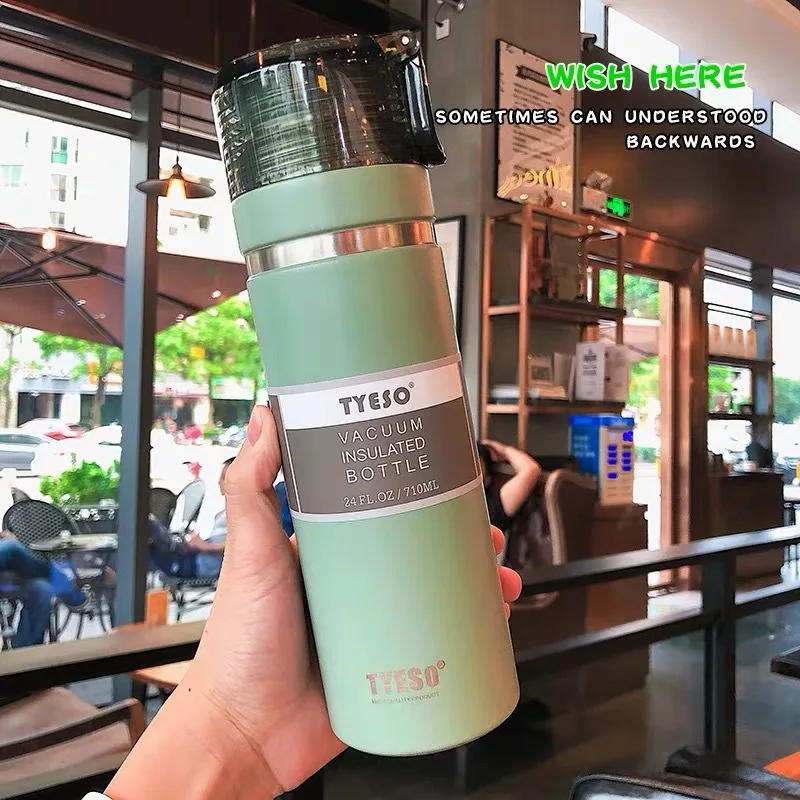 

Keep Warm 24 Hours 710ml Thermos Flask with Lid Bulk Stainless Steel Thermos Flask Kubki Termiczne Stainless Steel Mug BE50BW