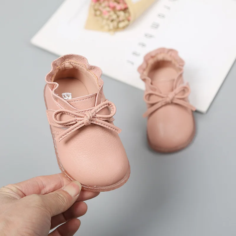 

Baby Shoes Children Toddler Shoes Girls' Soft-soled Shoes Princess Shoes Infant Leather Shoes Girls