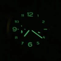 men automatic saphire watch pilot male clocks mechanical wristwatch luminous 50m waterproof st2557 leather strap timepieces