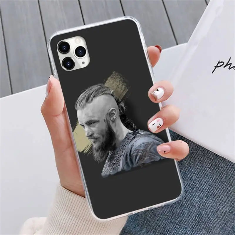 

Ragnar Lothbrok Vikings Phone Case For iphone 12 5 5s 5c se 6 6s 7 8 plus x xs xr 11 pro max mini