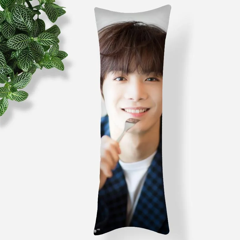 50x150 см наволочка для подушки JR NUɾST Kpop с 3D двухсторонним принтом Шелковая