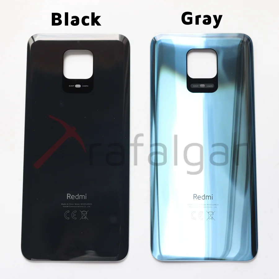 Для Xiaomi Redmi Note 9S 9 Pro чехол накладка для батарейного отсека стекло панель Задняя