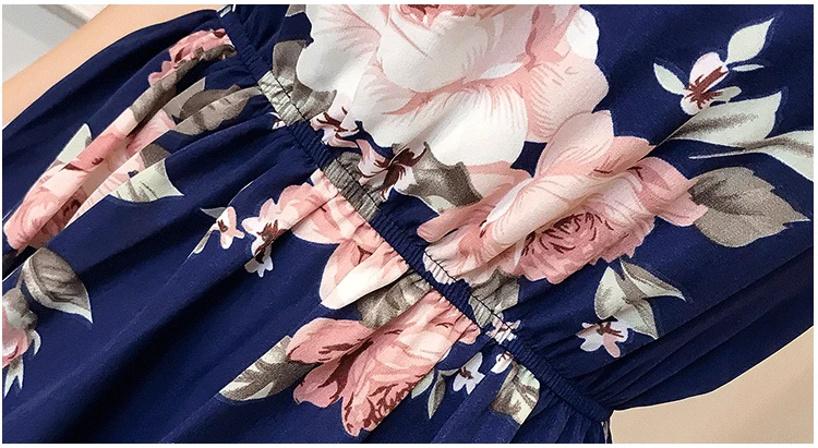 

Women's Summer Floral Print Dress 2020 Casual Boho Beach Dresses Ladies Sleeveless Chiffon Sundress Fashion Holiday Vestidos