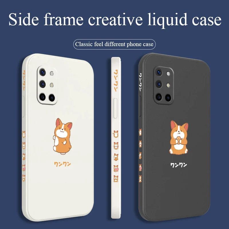 Dogs Are Human Friends Case For Oneplus 8t 9 9pro 9r Liquid Silicone Cover