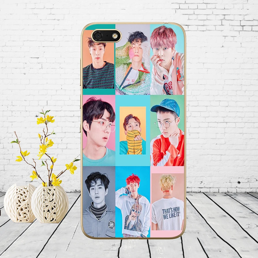 132DD Kpop exo Lucky one Мягкий силиконовый чехол для huawei honor 9 10 Lite 7A 5,45 7a pro 7c 5,7 дюймов 7x 8x чехол - Цвет: 4